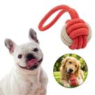 Brinquedo Mordedor Para Pet Cães Bola Puxador Cabo De Guerra Brinquedo Mordedor Para Pet Cães Bola Puxador Cabo De Guerra