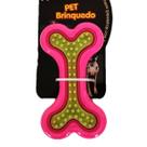 Brinquedo Mordedor Pet Cachorro Osso nylon Bicolor