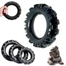 Brinquedo Mordedor Pet Cães Pneu Borracha Maciça Resistente Brinquedo Mordedor Pet Cães Pneu Borracha Maciça Resistente
