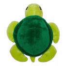 Brinquedo Mordedor Pet Pelúcia 16cm c/ Apito Sonoro Tartaruga Pequeno para Cães Adultos ou Filhotes
