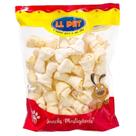 Brinquedo mordedor petisco osso nó para pet câes snacks natural pct 1kg