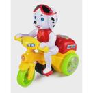 Brinquedo Moto Cachorro De Triciclo Empina Com Som Luz