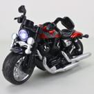 Brinquedo Moto de Ferro Com Fricção Luz e Som