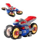 Brinquedo Moto Radical Bate E Volta Com Giro Musical C/ Luz