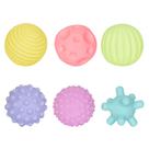 Brinquedo multitextura de borracha macia Baby Tactile Ball Manhattan