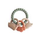 Brinquedo mushie Silicone Dino Teething Ring