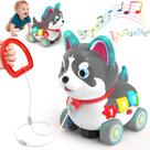 Brinquedo Musical 3 em 1 Cachorrinho SHXYKZ para Aprendizagem Bilíngue Brinquedo Musical 3 em 1 Cachorrinho SHXYKZ para Aprendizagem Bilíngue