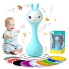 Brinquedo Musical Alilo Smart Bunny - Chocalho Inteligente com 9 Cartões