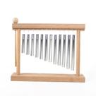 Brinquedo musical de madeira Wind Chime Montessori para aprendizagem precoce