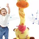 Brinquedo Musical Girafa Falante E Dançante Com Canções Infantis, Presente Para Bebês