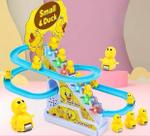 Brinquedo Musical Infantil Pista de Patinho Playground Escorregador.