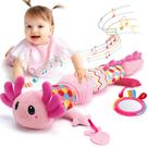 Brinquedo Musical Shahaland Axolotl de Pelúcia para Tummy Time (0-6 meses)