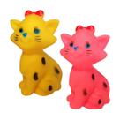Brinquedo Napi Mordedor Gato com Laço para Cães - Cores Sortidas