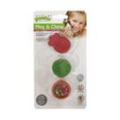 Brinquedo Natural para Roedores Pawise Madeira e Bucha Distrai e Cuida dos Dentes Brinquedo Natural para Roedores Pawise Madeira e Bucha Distrai e Cuida dos Dentes
