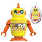 Brinquedo Ovo de Páscoa Mini Robô Droid Amarelo de Vinil Brinquedo Ovo de Páscoa Mini Robô Droid Amarelo de Vinil