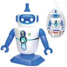 Brinquedo Ovo de Páscoa Mini Robô Droid Branco de Vinil