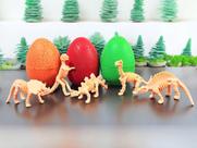 Brinquedo Ovo Surpresa de Dinossauro Fóssil Miniatura Esqueleto Dino