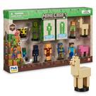 Brinquedo P.M.I. Minecraft Conjunto de Carimbos 3D Série 2 com 12 Peças