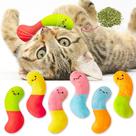 Brinquedo para animais de estimação L1rabe 6P Colorful Organic Catnip Worms 11x4x3cm Brinquedo para animais de estimação L1rabe 6P Colorful Organic Catnip Worms 11x4x3cm