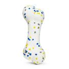Brinquedo para animais de estimação Moonorange 7,3" indestrutível Bone Chew Ball branco Brinquedo para animais de estimação Moonorange 7,3" indestrutível Bone Chew Ball branco