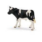 Brinquedo para animais de fazenda Schleich Farm World Black White Holstein Cow Brinquedo para animais de fazenda Schleich Farm World Black White Holstein Cow