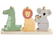 Brinquedo para Bebê Fisher-Price Animais - Empilháveis Mattel 10 Peças