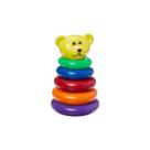 Brinquedo para bebe meu amigo ursinho encaixe pica pau
