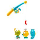 Brinquedo Para Bebê Pescaria De Banho 3 Peixinhos buba +18m