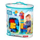 Brinquedo para Bebês Mega Bloks Sacola de 80 Blocos - Mattel