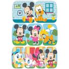 Brinquedo para Bebês Meu primeiro Quebra Cabeça Disney com Três Quebra Cabeças de 2, 3 e 4 peças - Toyster