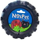 Brinquedo para Cachorro Pneu Pet Maciço Preto Mini 7cm