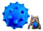 Brinquedo Para Cães Cachorros Grandes Bola Bolinha Cravo Grande Maciça Extra Forte Resistente - 95 mm