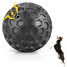 Brinquedo para cães DISSKNIC indestrutível Squeaky Ball para raças grandes