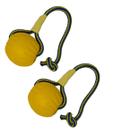 Brinquedo para Cães Heavelove Kit com 2 Bolas de Espuma Resistente com Corda 9 cm