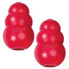 Brinquedo para cães KONG Classic Fetch & Chew Stuffable para cães de médio porte
