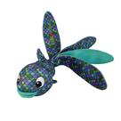 Brinquedo para cães KONG Wubba Finz para Tug of War & Fetch - Azul (S)