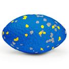 Brinquedo para cães Moonorange 4,7" durável Rugby Ball azul Brinquedo para cães Moonorange 4,7" durável Rugby Ball azul