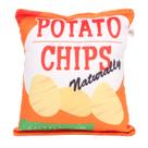 Brinquedo para Cães Phefop de Pelúcia em Formato de Batata Chips com Som 17 x 15 cm