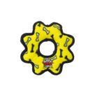 Brinquedo para cães TUFFY Ultimate Gear Ring-Squeakers Júnior Yellow Bone