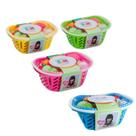 Brinquedo para Crianças Creative Fun Cestinhas Cor Sortida de 6 Legumes Com Tabua e Faquinha Multikids - BR1113