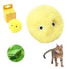 Brinquedo Para Gato Bola Pelúcia Interativo Com Som e Catnip