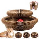 Brinquedo para gatos Baysea Kitty Kurlz Magic Organ Cat Scratch Board