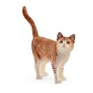 Brinquedo para gatos Schleich Farm World realista e fofo laranja branco Brinquedo para gatos Schleich Farm World realista e fofo laranja branco