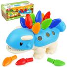 Brinquedo para habilidades motoras finas Coogam Dinosaur Spike Ankylosaurus Brinquedo para habilidades motoras finas Coogam Dinosaur Spike Ankylosaurus