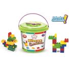Brinquedo para Montar Balde Blocos Escolares 30 PCS Brinquedo para Montar Balde Blocos Escolares 30 PCS