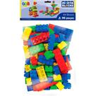 Brinquedo para Montar Blocos 96 Peças - KIT Super Colorido