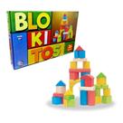 Brinquedo Para Montar Blokitos De Madeira 26 Pecas - Pais E Filhos