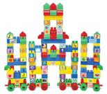 Brinquedo Para Montar Castelinho 128Pcs C/55 Adesivo