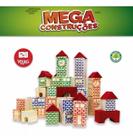 Brinquedo Para Montar Mega Construções 120 Pçs Pais e Filhos