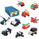 Brinquedo para Montar SET Bombeiro e Polícia 3 em 1 Sortido (display com 10)